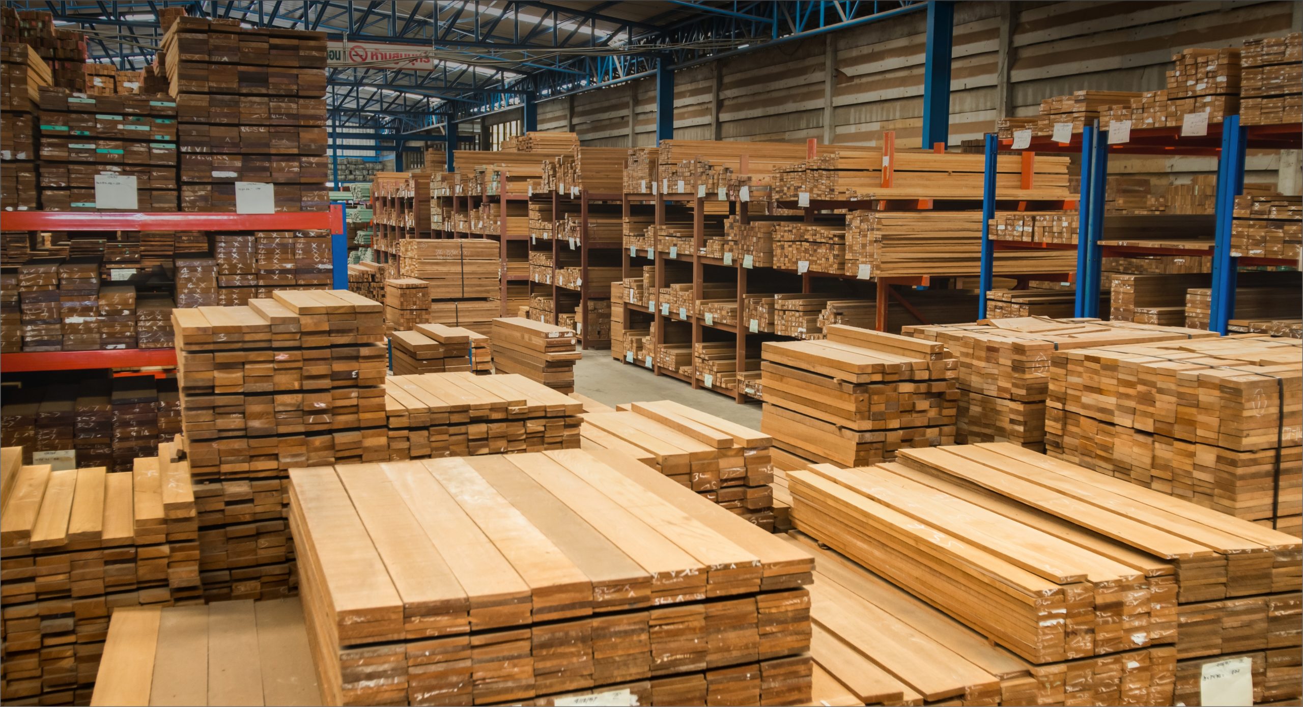 entrepôt bois