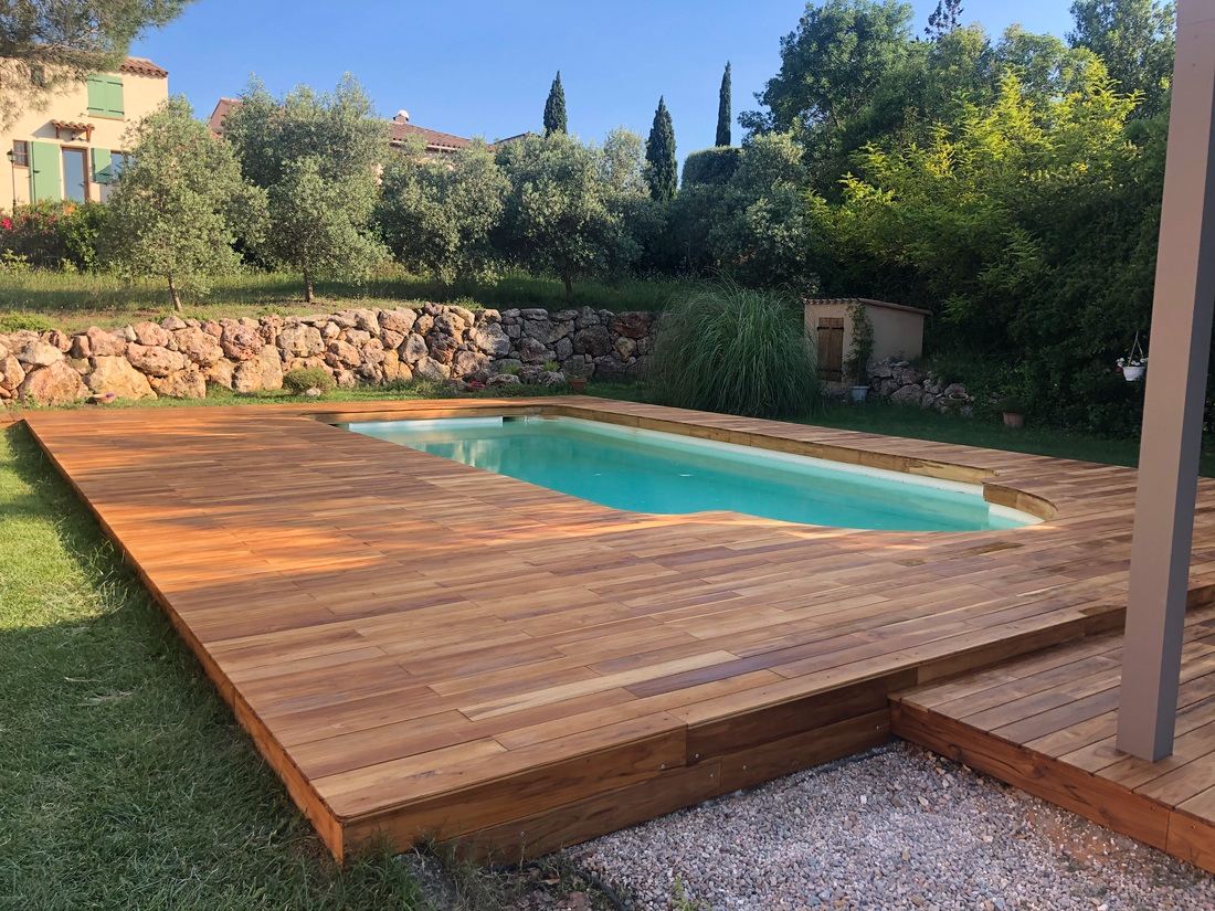 Teck-bois Teck bois piscine