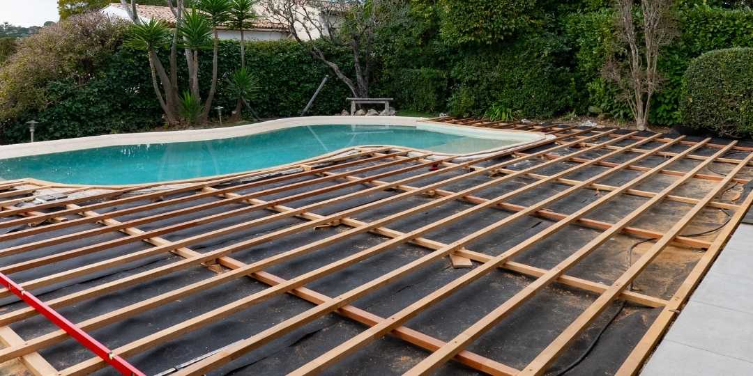 structure terrasser structure terrasse bois exotique