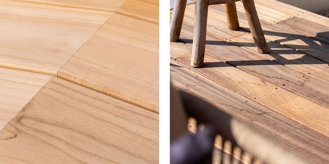 terrasse teck padouk terrasse bois climat méditerranéen